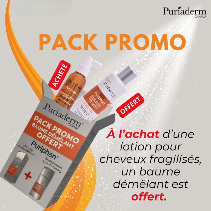 Puriaderm Puriphan Lotion Anti-Chute+Puriphan Baume Demelant Pack – Image 1