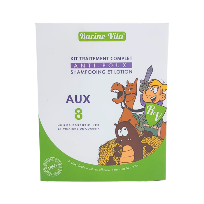 Racine Vita Pack Anti Poux Shampooing 250ml+Lotion 250ml – Image 1