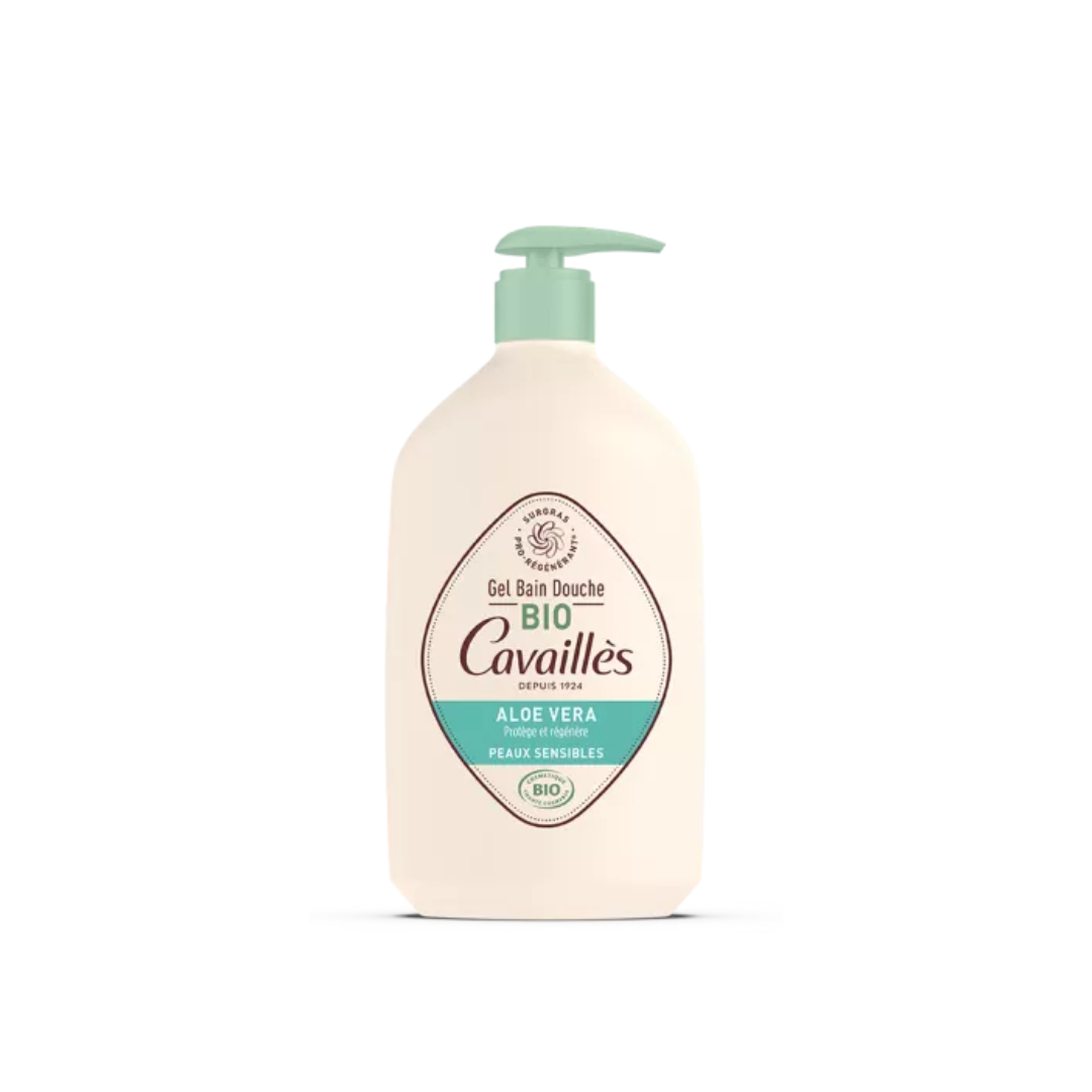 Roge-Cavailles-Gel-Bain-Douche-–-Aloe-Vera-1L-2 Rogé Cavaillès Gel Bain Douche  – Aloé Véra 1L – Image 1