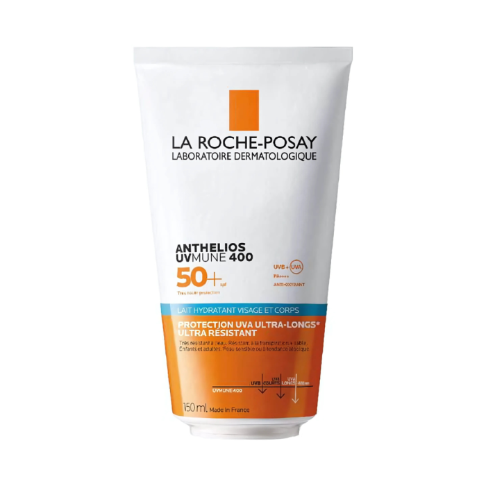 La Roche Posay Anthelios UVMUNE 400 Lait Solaire Visage & Corps SPF50+ 150 ml – Image 1