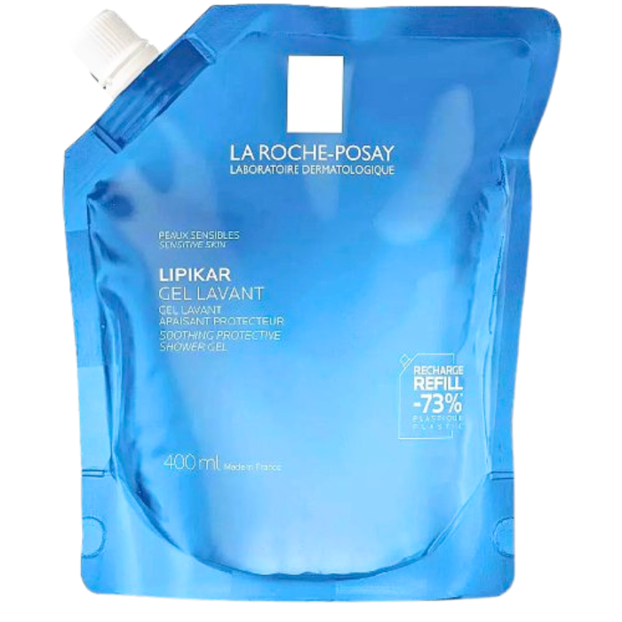 Roche Posay Lipikar Gel Lavant 400ml Recharge Refill – Image 1
