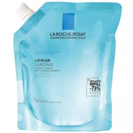 Roche Posay Lipikar Surgras Creme Lavante Eco-Recharge 400ml