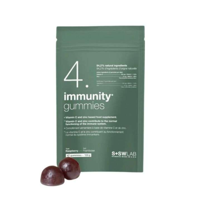 S+SWLAB 4.Immunity 42 Gummies Gout Framboise – Image 1
