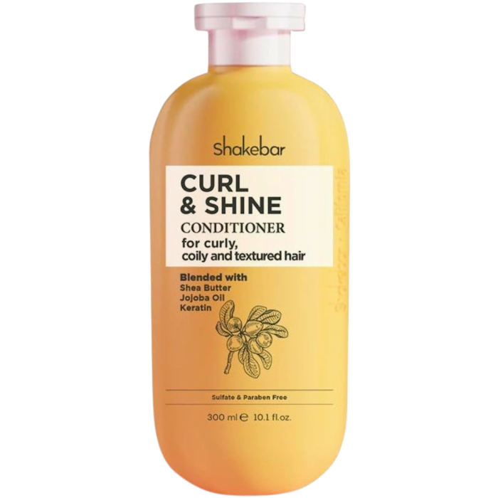 Shakebar Curl & Shine Hair Conditioner 300ml – Image 1