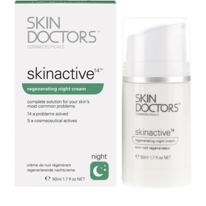 Skin Doctors Skinactive14 Regenerating Night Cream 50ml – Image 1