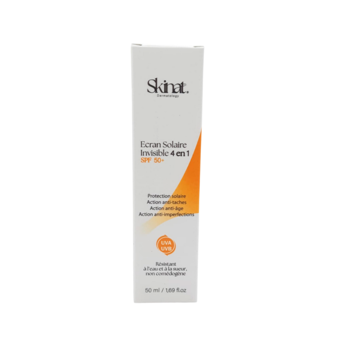 Skinat Creme Solaire Invisible 4en1 spf50+ 50ml – Image 1