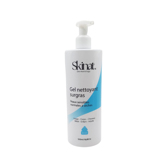 Skinat Gel Nettoyant Surgras 500ml – Image 1