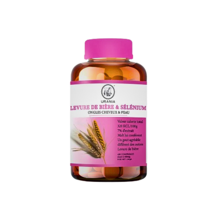 URANIA  Levure De Biere & Selenium 400 Comprimes – Image 1
