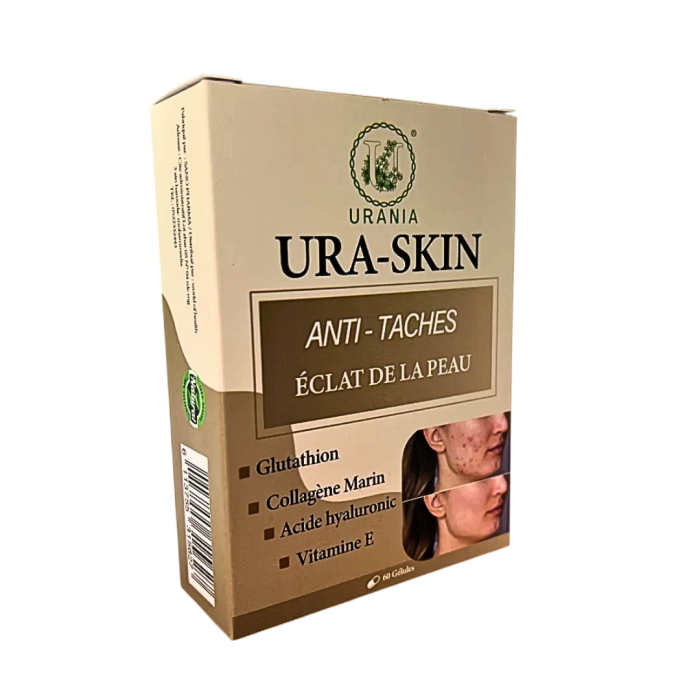 URANIA Ura-Skin Anti-Taches 60 Gelues – Image 1
