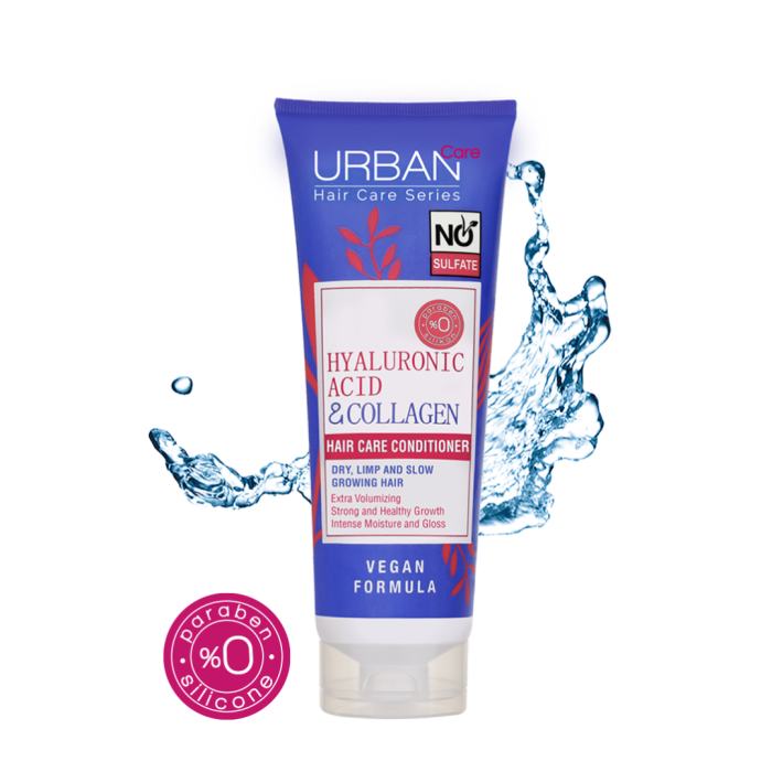 Urban Care Hyaluronic Acid & Collagen Apres-Shampooing 250ml – Image 1
