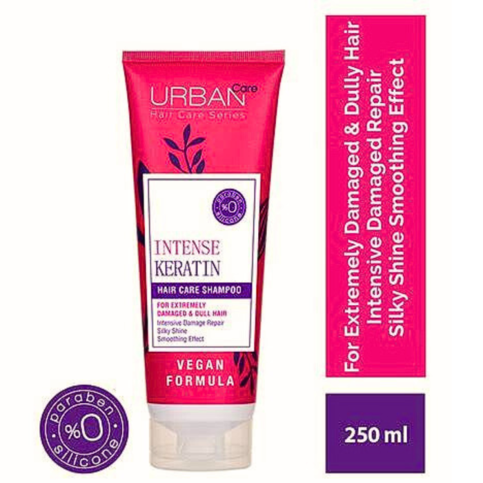Urban Care Intense Keratin Shampooing Reparateur 250ml – Image 1