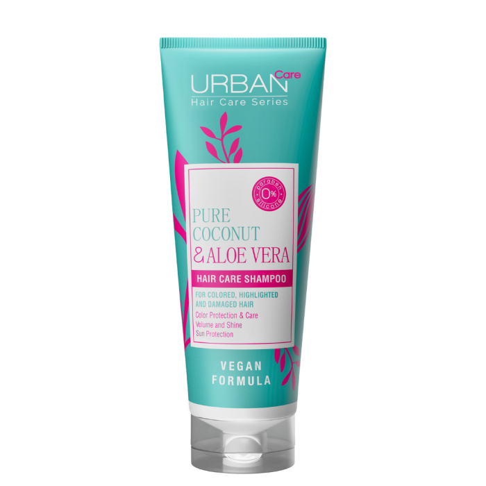 Urban Care Pure Cocount & Aloe Vera Shampoo 250ml – Image 1