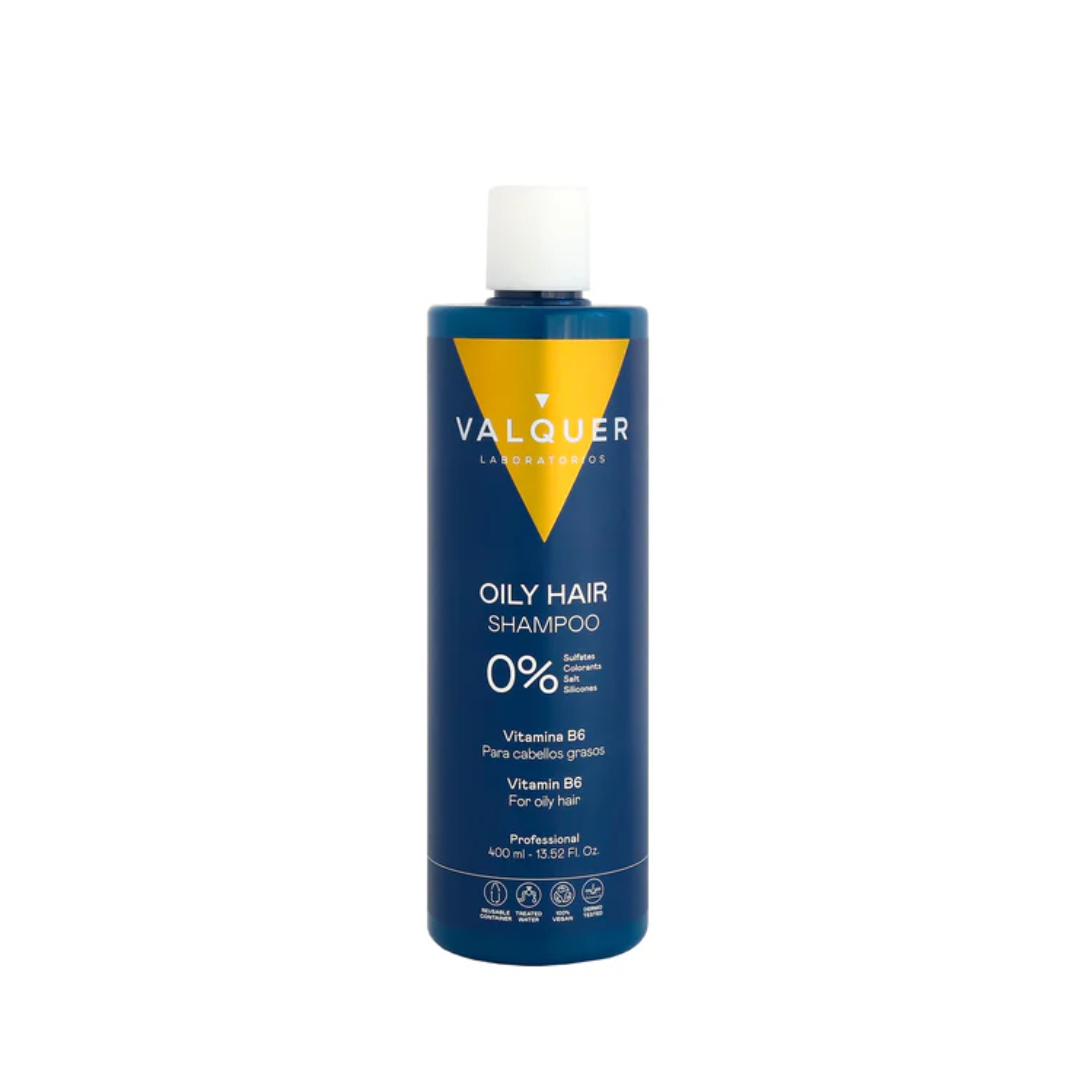Valquer-Oily-Hair-Shamp-Regulateur-de-Graisses-400ml Valquer Oily Hair Shampoing Regulateur de Graisses 400ml – Image 1