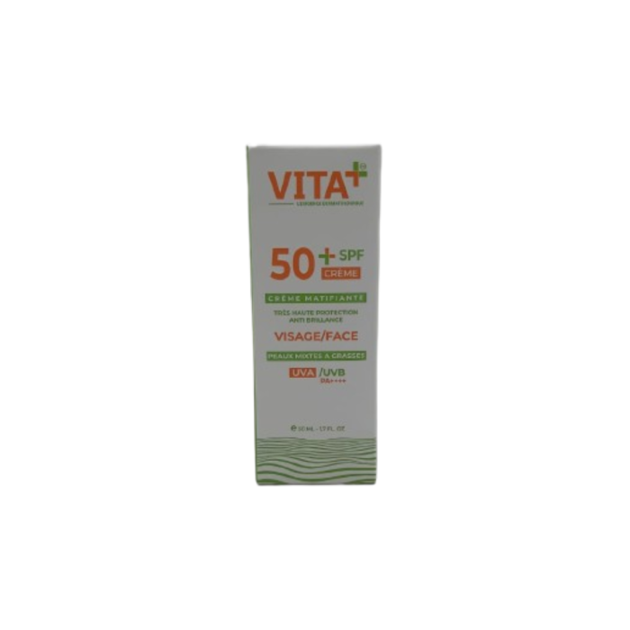 Vita+ Creme Matifiante Spf50+ 50ml – Image 1