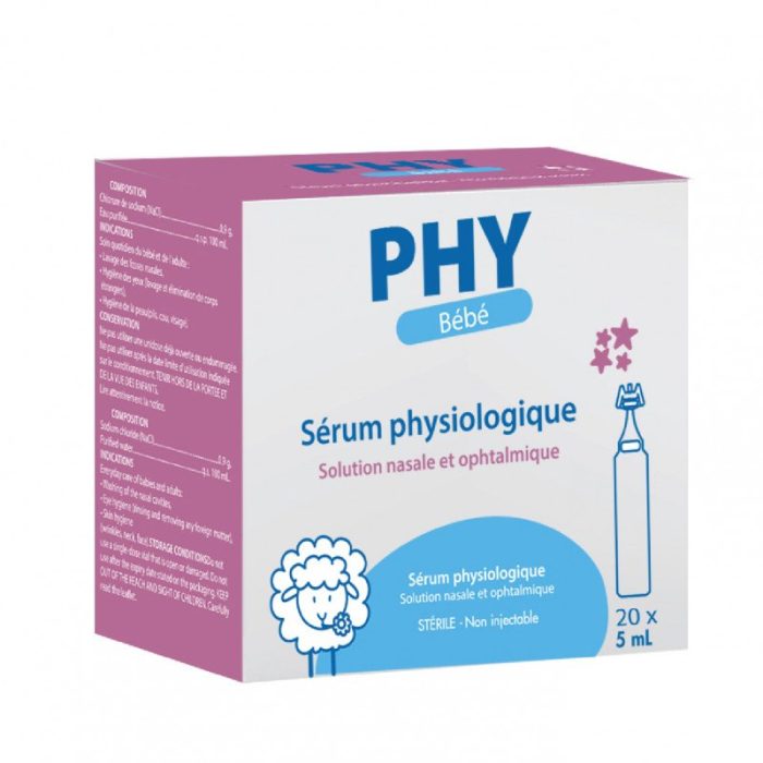 GILBERT PHY SERUM PHYSIOLOGIQUE 20x5ML – Image 1