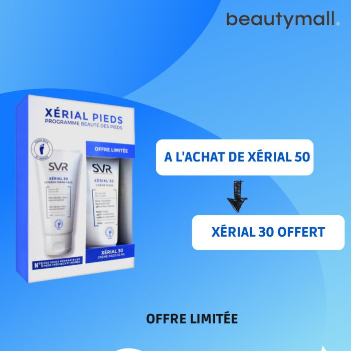 SVR XERIAL 50 Extrême Crème Pieds 50 ML + XERIAL 30 CREME PIEDS – Image 1
