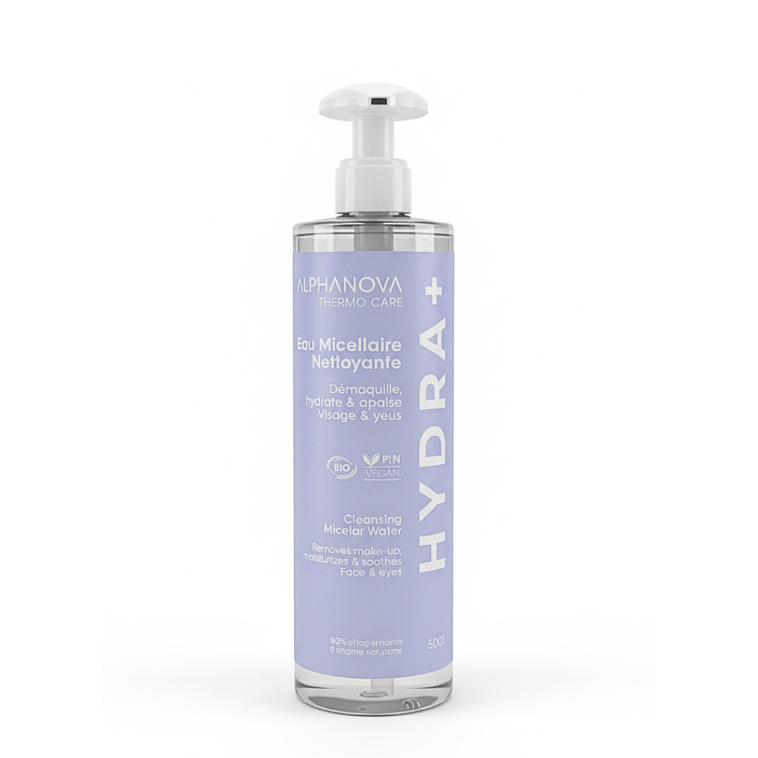 Alphanova-Hydra-Eau-Micellaire-Nettoyante-400ml Alphanova Hydra+ Eau Micellaire Nettoyante 400ml – Image 1