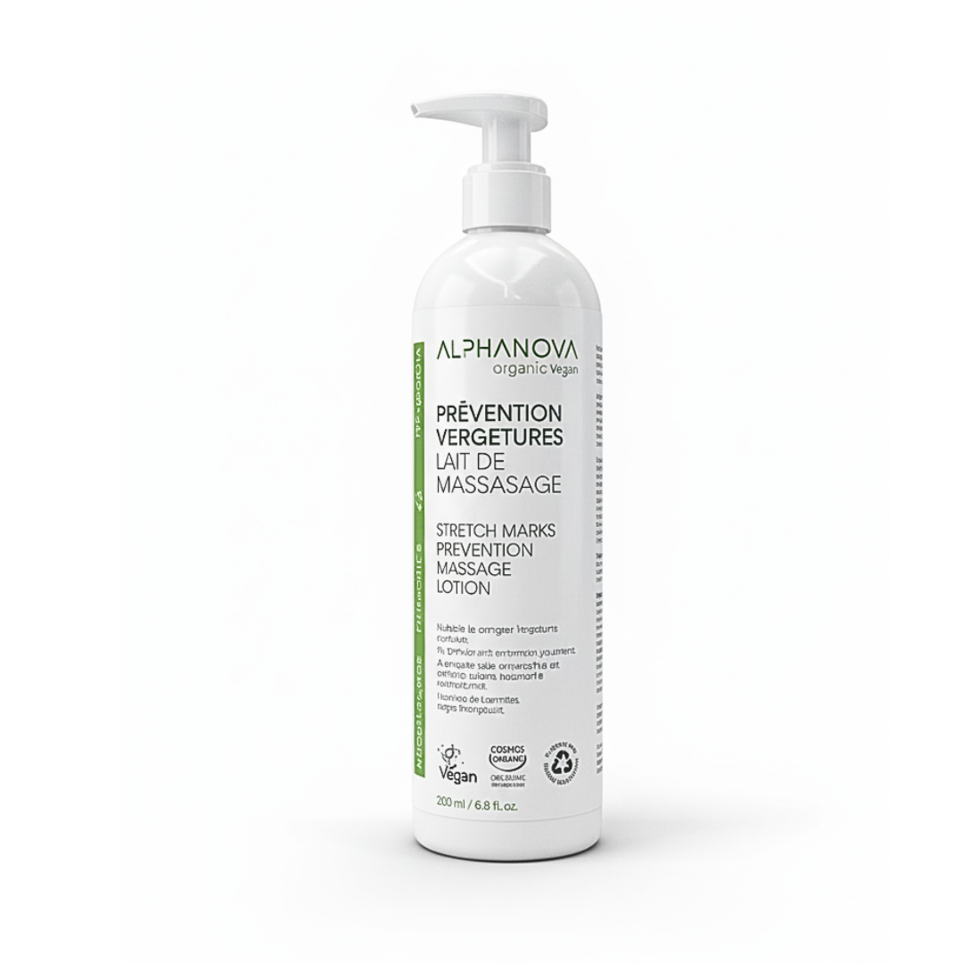 Alphanova-Lait-de-massage-Prevention-vergetures-400ml Alphanova Lait De Massage Prevention Vergetures 400ml – Image 1
