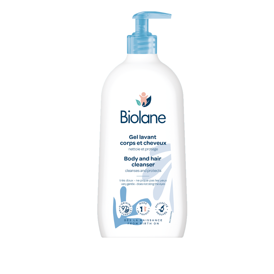 BIOLANE-Gel-lavant-corps-et-cheveux Biolane Gel Lavant Corps et Cheveux 200ml – Image 1