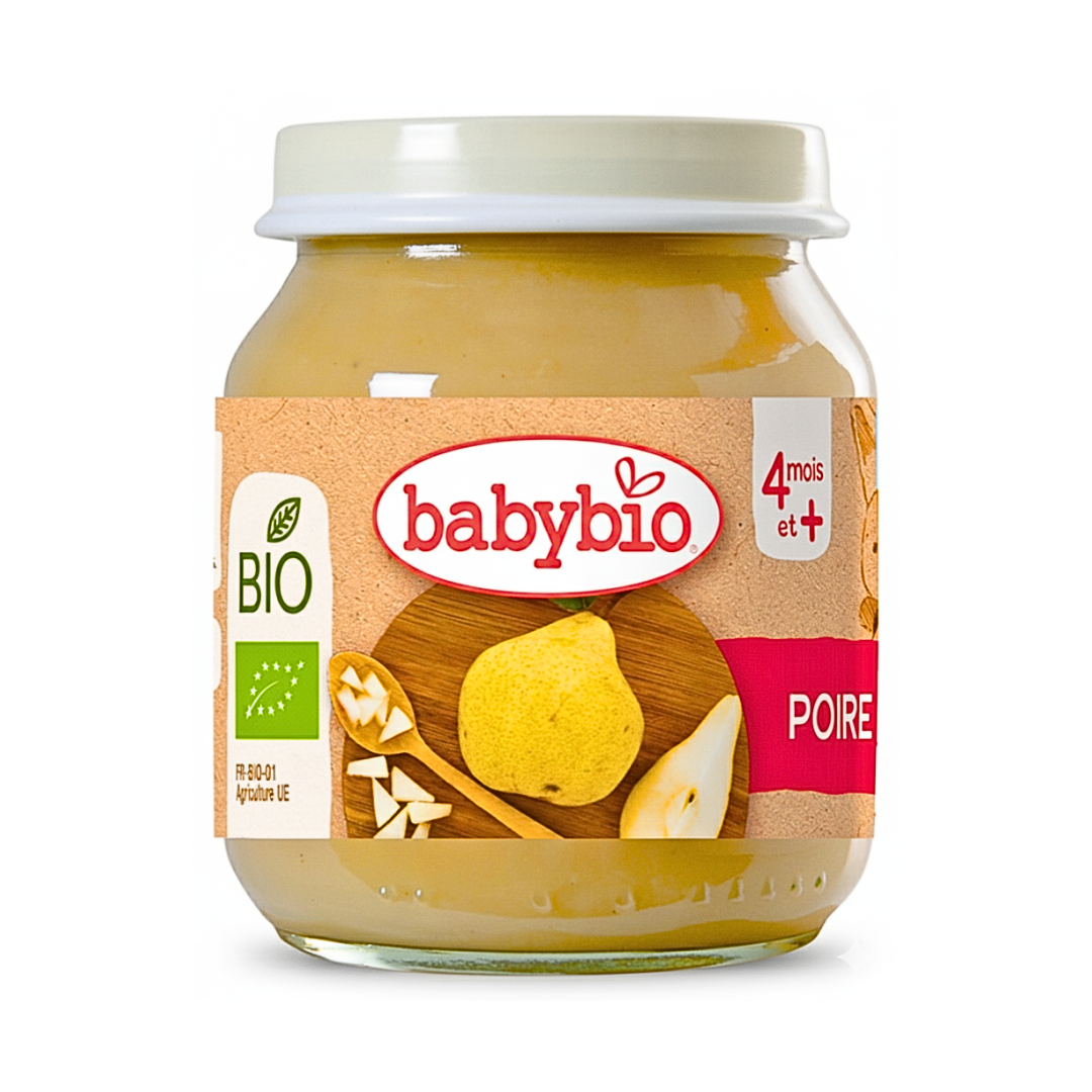 Babybio-Petit-Pot-Poire-130g Babybio Petit Pot Poire 130g – Image 1