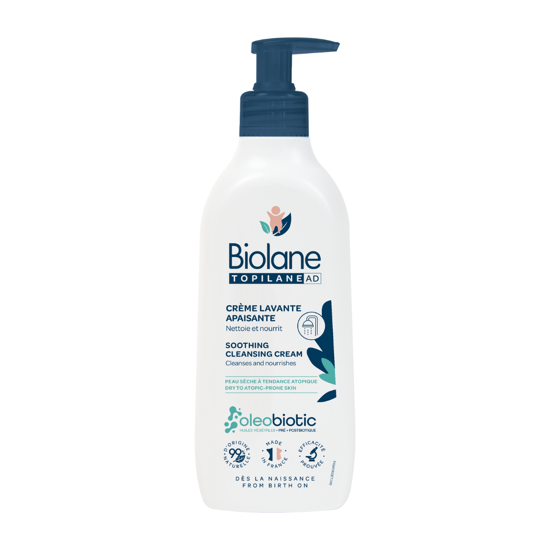 Biolane-Creme-Lavant-Apaisante-350ml Biolane TOPILANE AD Creme Lavant Apaisante 350ml – Image 1