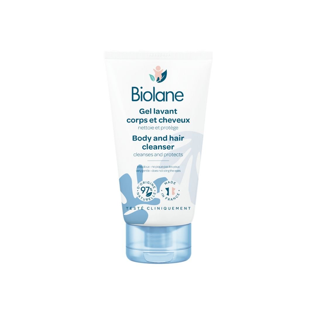 Biolane-Gel-Lavant-Corps-Et-Cheveux-50ml Biolane Gel Lavant Corps Et Cheveux 50ml – Image 1