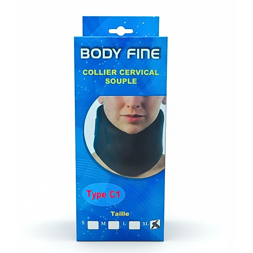 Body-Fine-Collier-Cervical-Souple-Taille-XL Body Fine Collier Cervical Souple Taille XL – Image 1