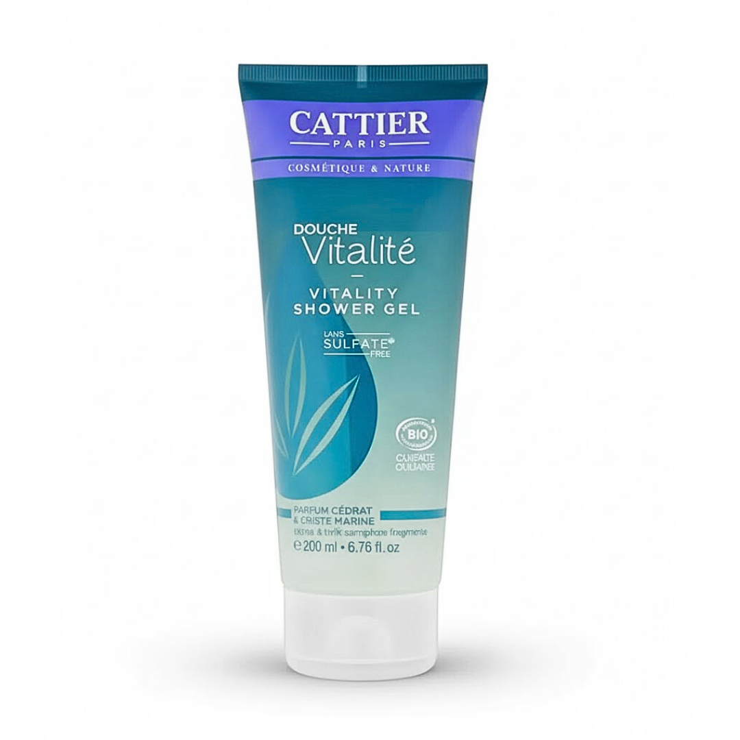 Cattier-Gel-Douche-Vitalite-200ml Cattier Gel Douche Vitalite 200ml – Image 1