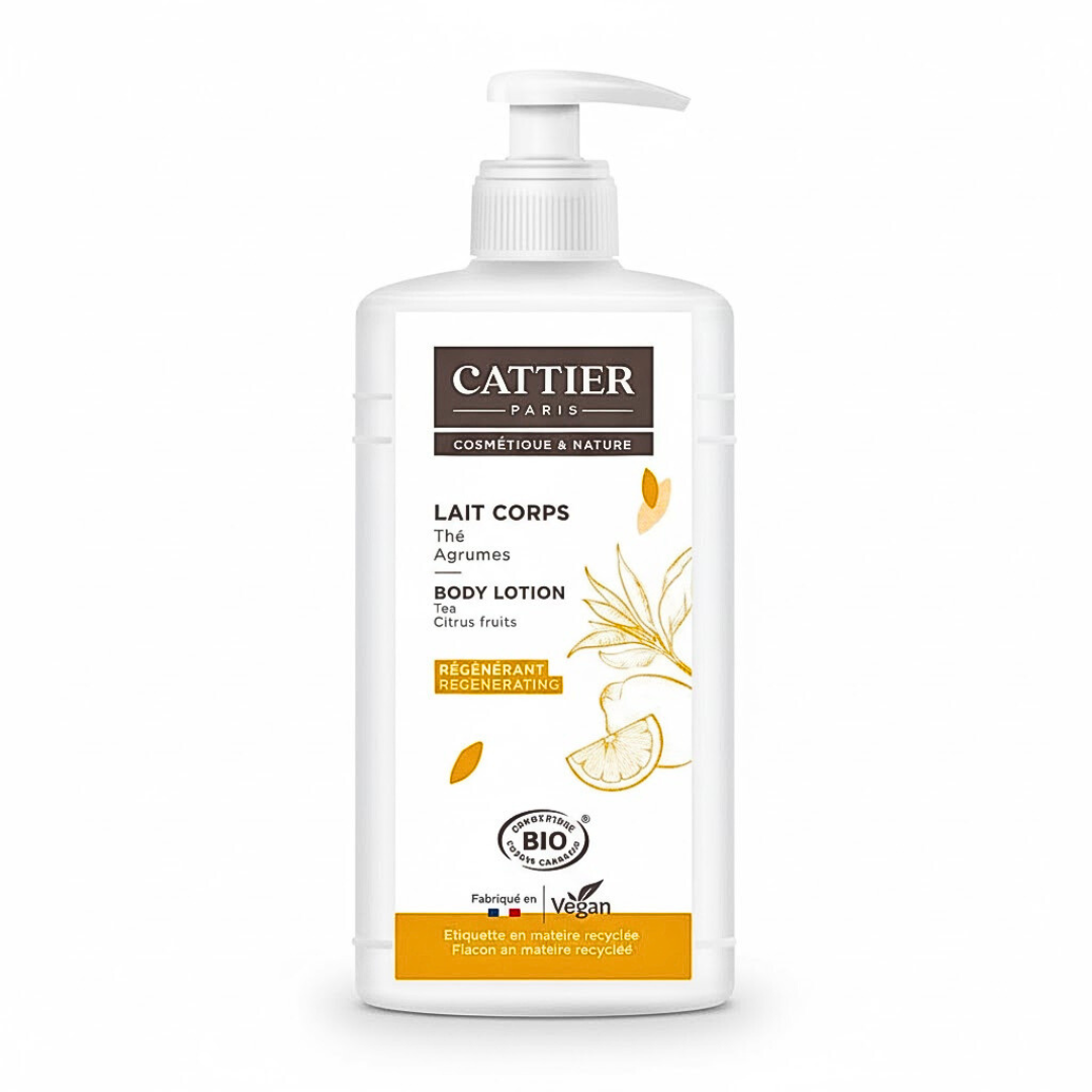 Cattier-Lait-Corps-The-Agrumes-500ml Cattier Lait Corps The-Agrumes 500ml – Image 1