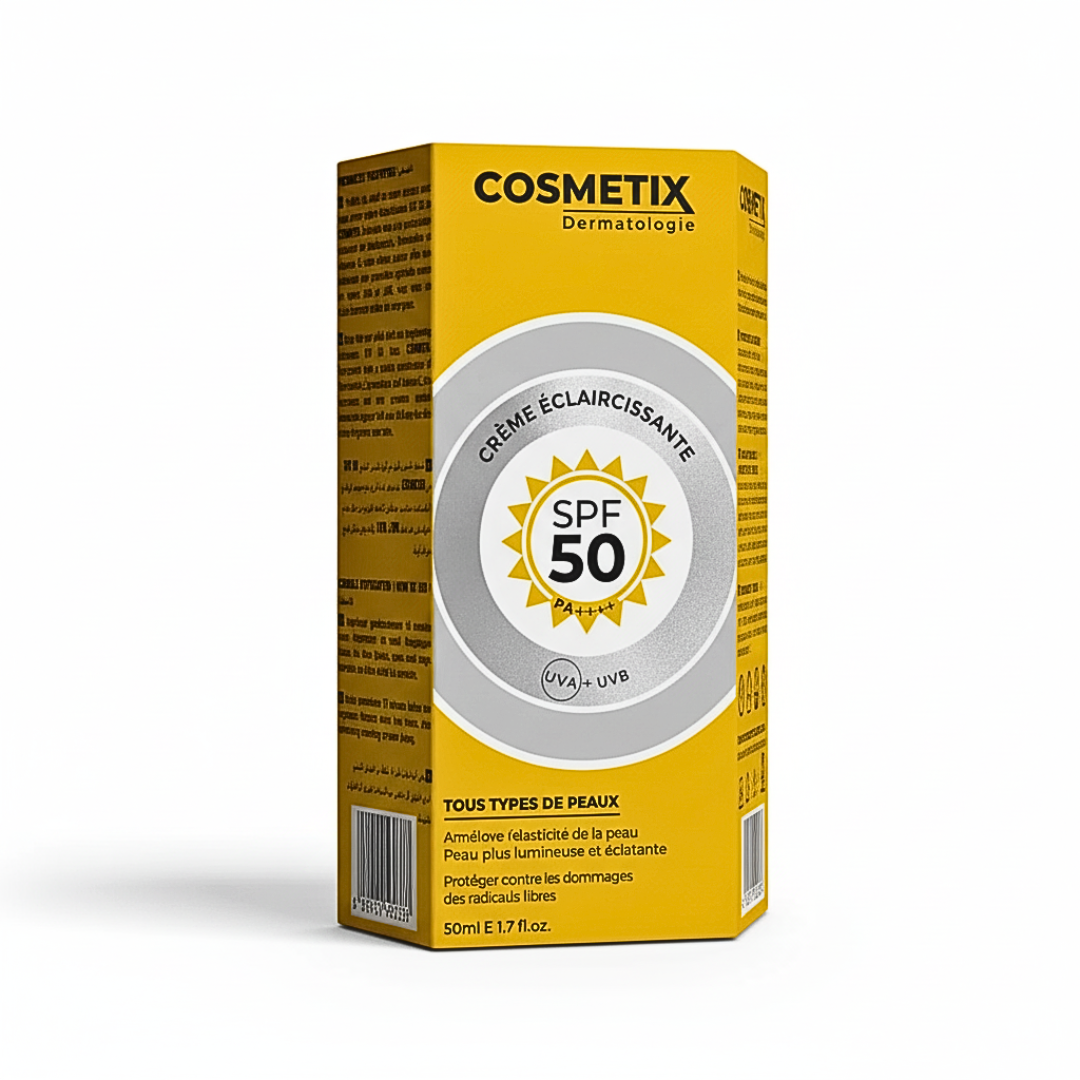 Cosmetix-creme-eclaircissante-spf-50-50ml Cosmetix Creme Eclaircissante Spf 50 50ml – Image 1