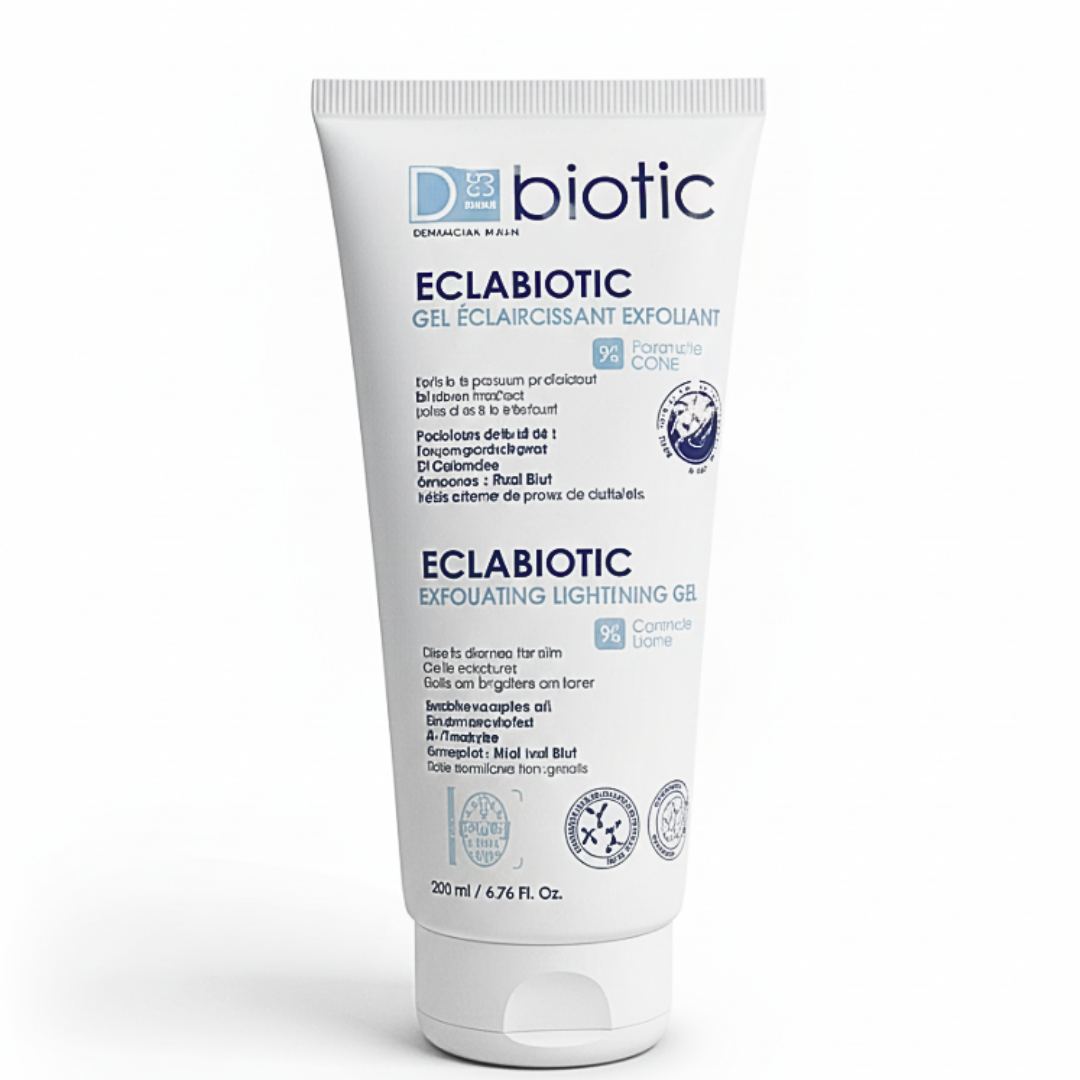 D-biotic-eclabiotic-gel-eclaircissant-exfoliant-200ml D-Biotic Eclabiotic Gel Eclaircissant Exfoliant 200ml – Image 1