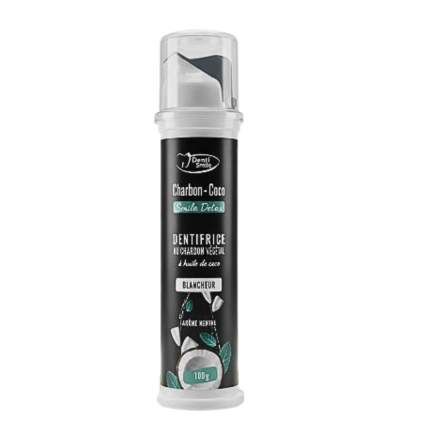 Denti-Smile Poudre Blancheur Au Charbon Coco menthe10g