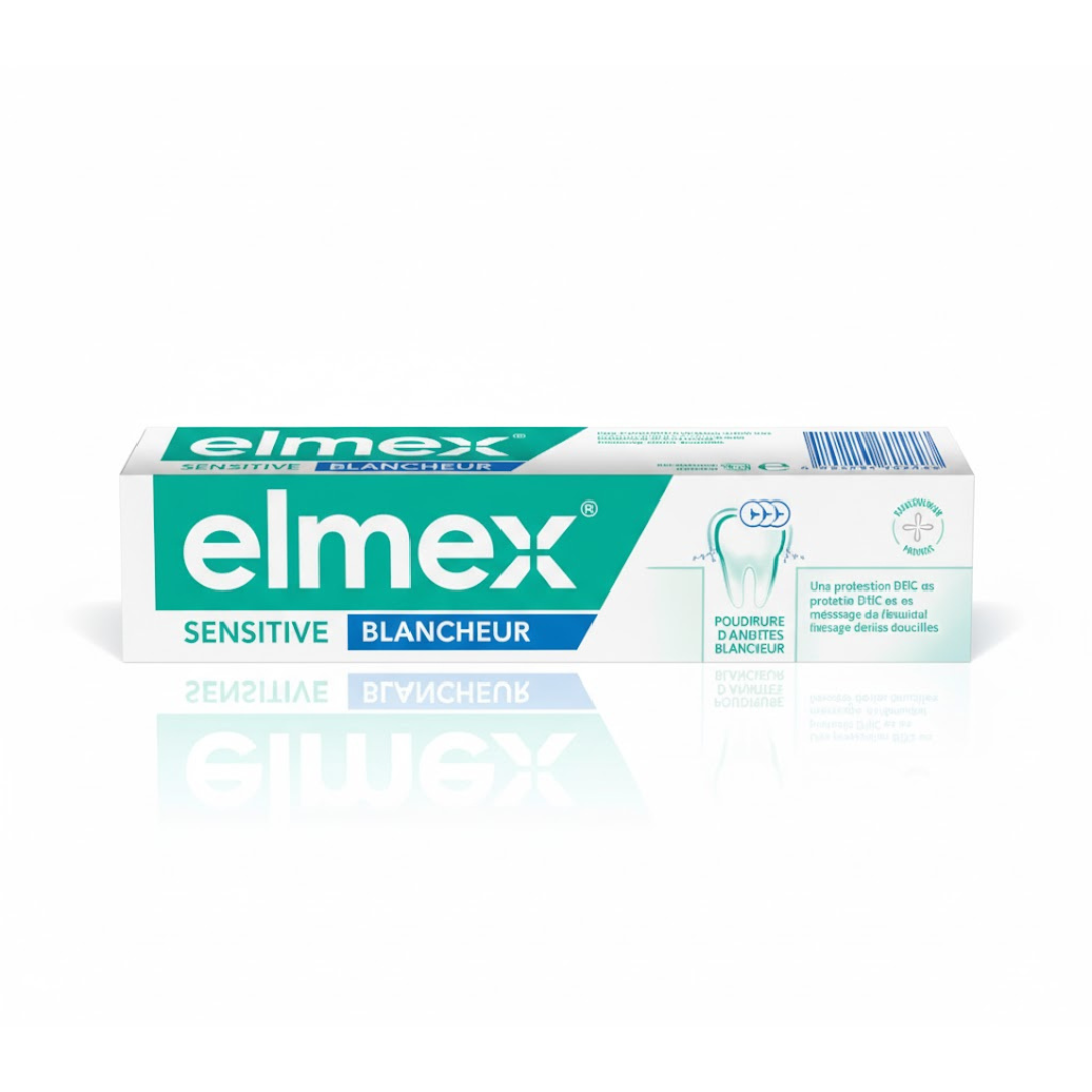 Elmex-Dent-Sensitive-Blancheur-75ml Elmex Dentifrice Sensitive Blancheur 75ml – Image 1