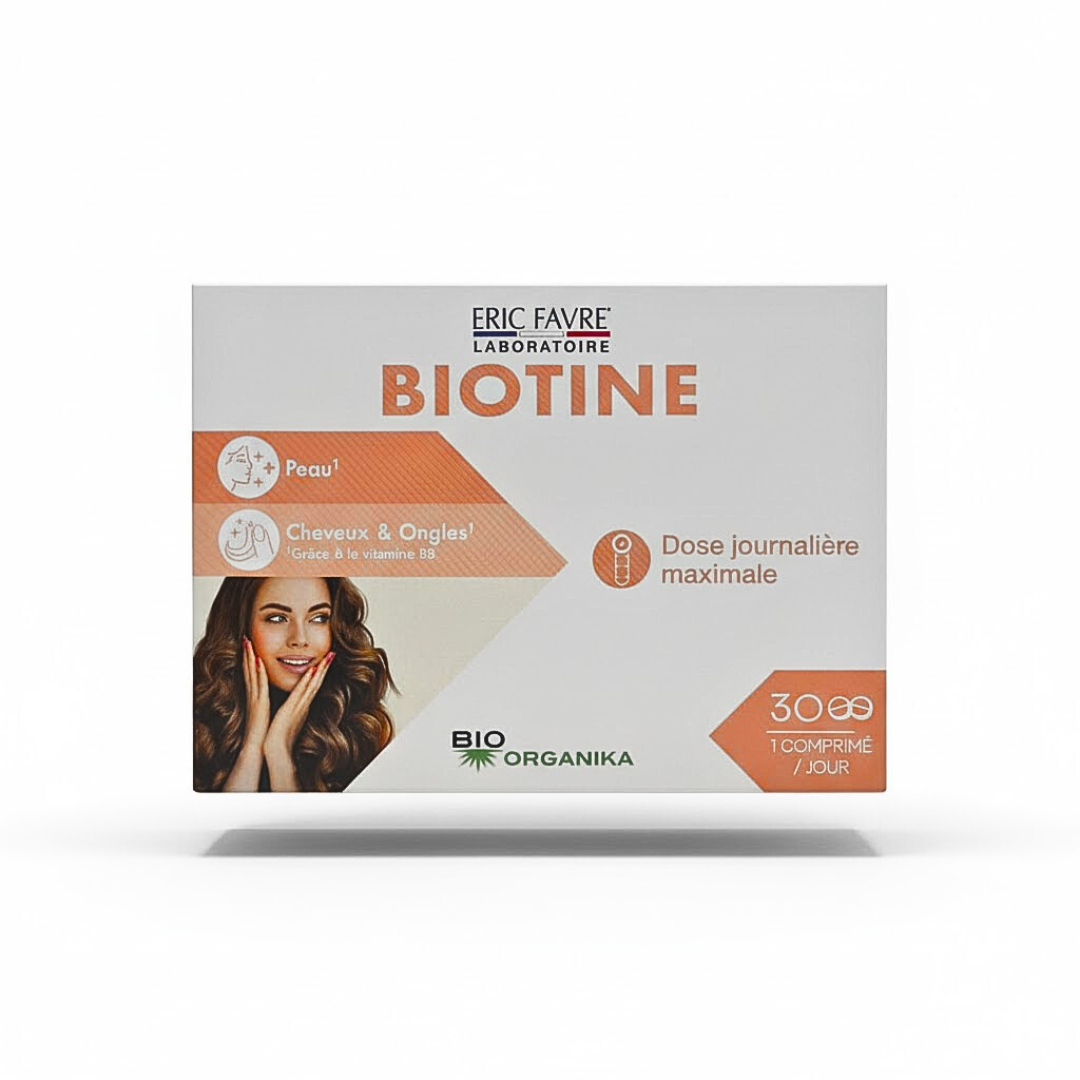 Eric-Favre-Biotine-30-cps Eric Favre Biotine 30 Comprimes – Image 1