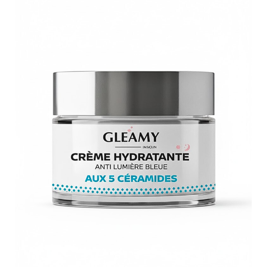 Gleamy-Creme-hydratante-Antilumiere-Bleue-50ml Gleamy Creme Hydratante Antilumiere Bleue 50ml – Image 1