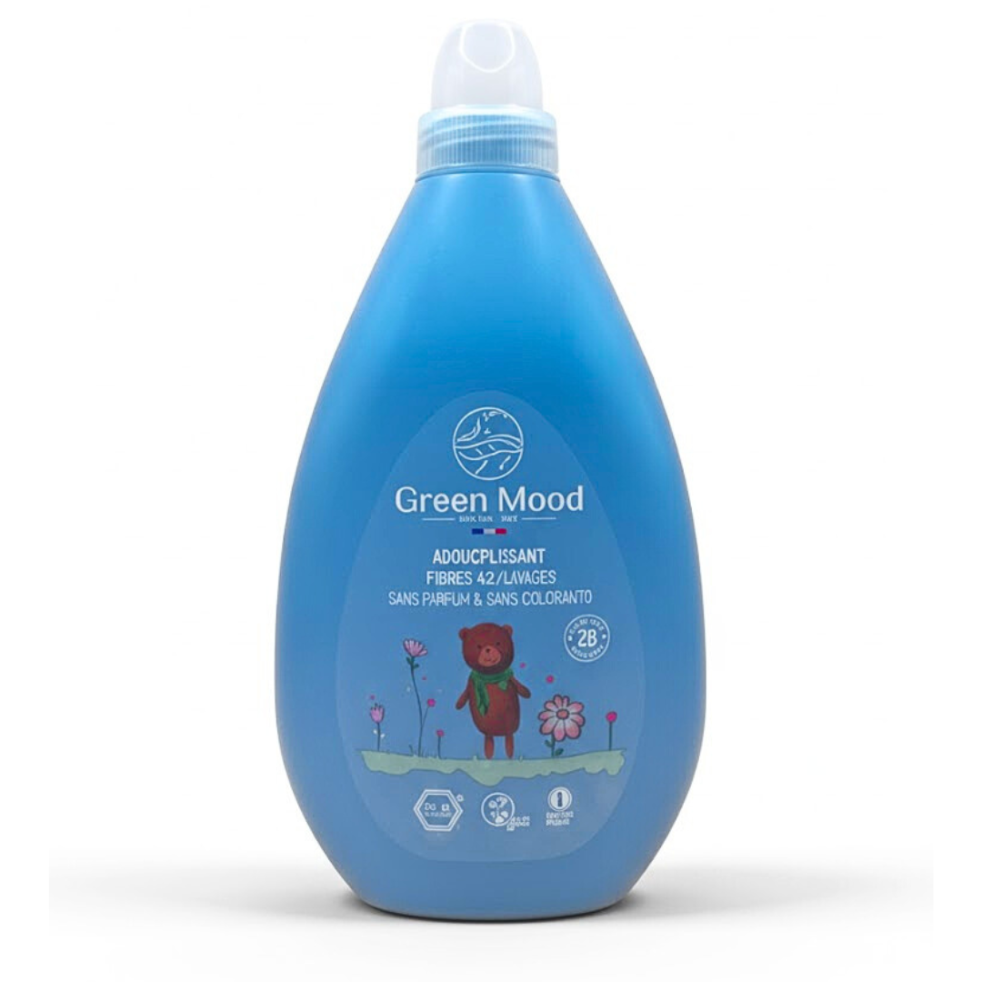 Green-Mood-bb-Assouplissant-sans-parfums-1000ml Green Mood Bebe Assouplissant Sans Parfums 1000ml – Image 1