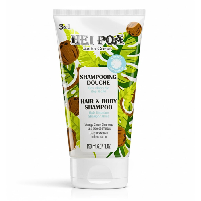 Hei Poa Shampoing Douche A La Pulpe De Coco – Image 1