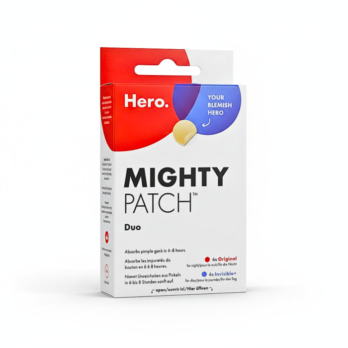 Hero Mighty Patch Duo 12 Pieces 6 Orginal+6 Invisible – Image 1