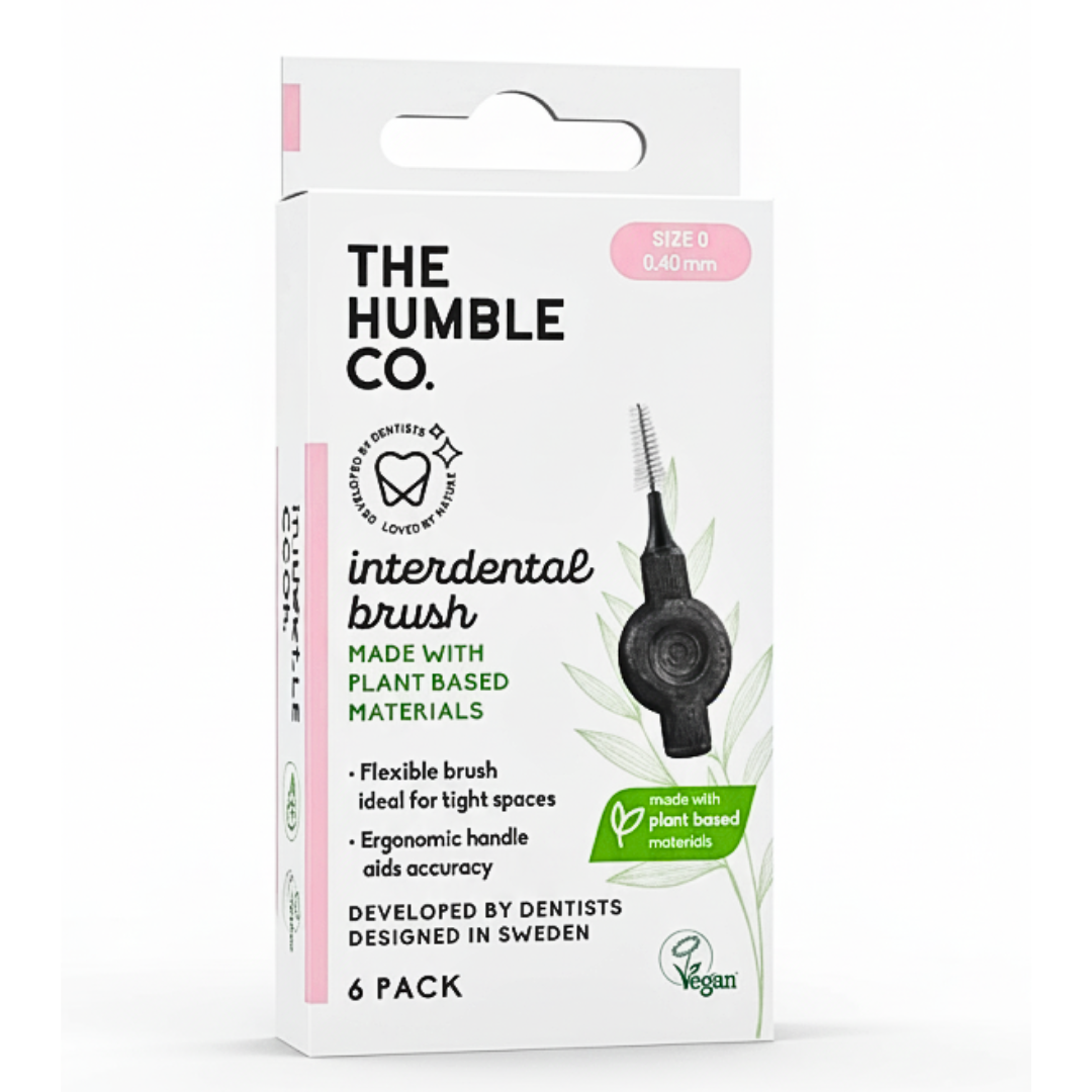 Humble-Brosse-inter-dentaire-plant-based-Taille-0-0.40mm HUMBLE BROSSE INTER DENTAIRE PLANT BASED TAILLE 0 0.40mm – Image 1