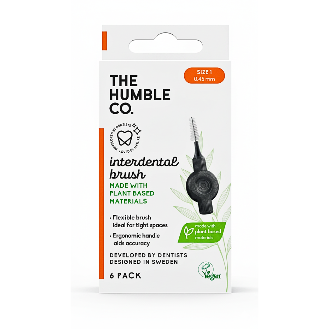 Humble-Brosse-inter-dentaire-plant-based-Taille-1-0.45mm HUMBLE BROSSE INTER DENTAIRE PLANT BASED TAILLE 1 0.45mm – Image 1