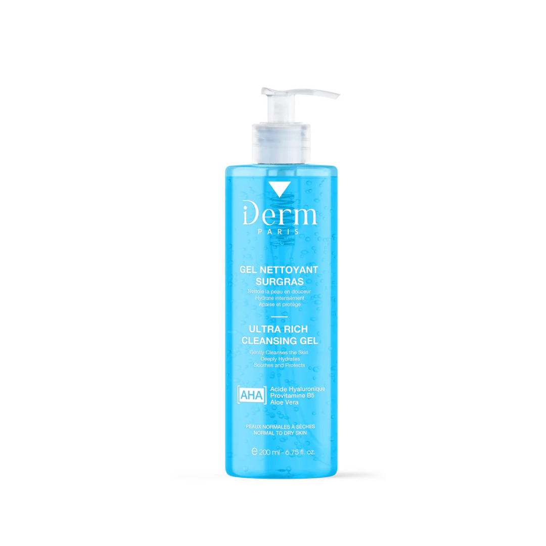 IDerm-Gel-Nettoyant-Surgras-200ml IDerm Gel Nettoyant Surgras 200ml – Image 1
