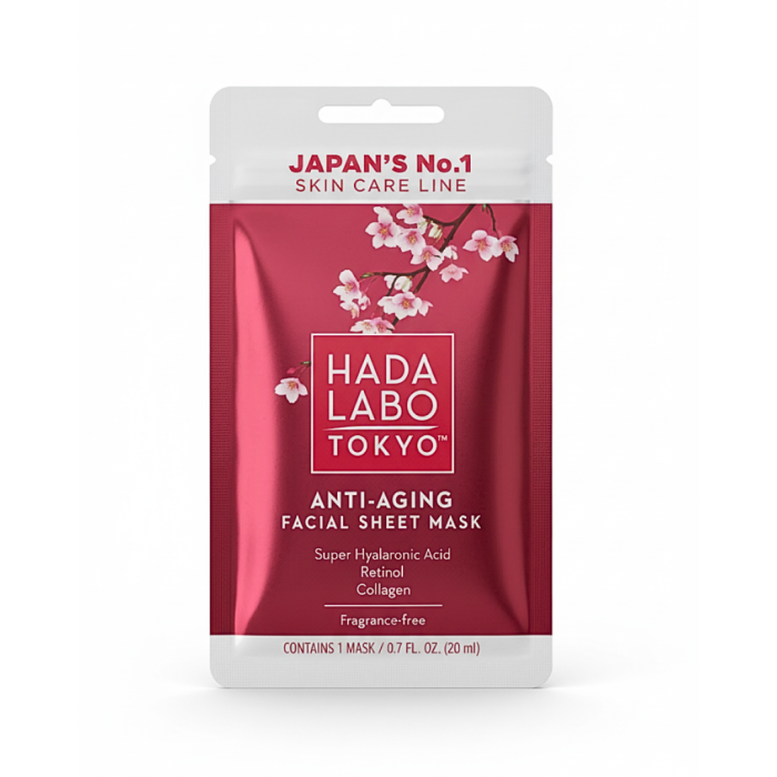 Japanese Hada Labo Anti Age Moist. Mask 20ml – Image 1