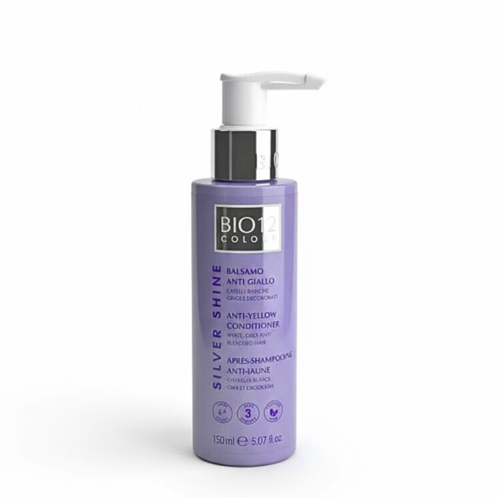 M&D Bio12 Apres shampoing Anti-Jaune 150ml – Image 1