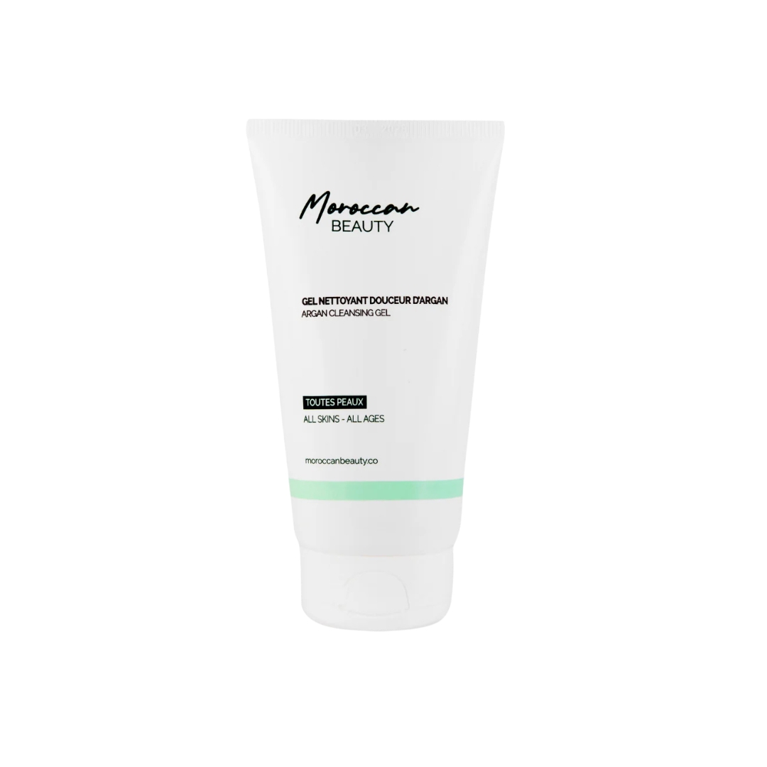 Moroccan-Beauty-Gel-Nettoyant-Douceur-Dargan-150ml Moroccan Beauty Gel Nettoyant Douceur D’argan 150ml – Image 1