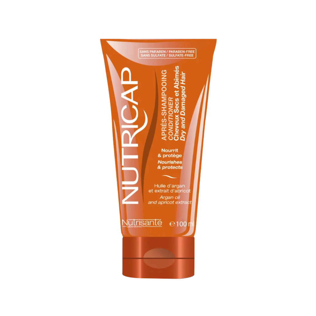 Nutricap-Apres-Shampoing-Cheveux-Secs-Abimes-100ml Nutricap Apres-shamp Chvx secs & abimes 100ml – Image 1