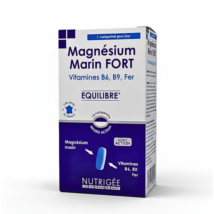 Nutrigee Magnesium Marin Fort 15 comprimes – Image 1
