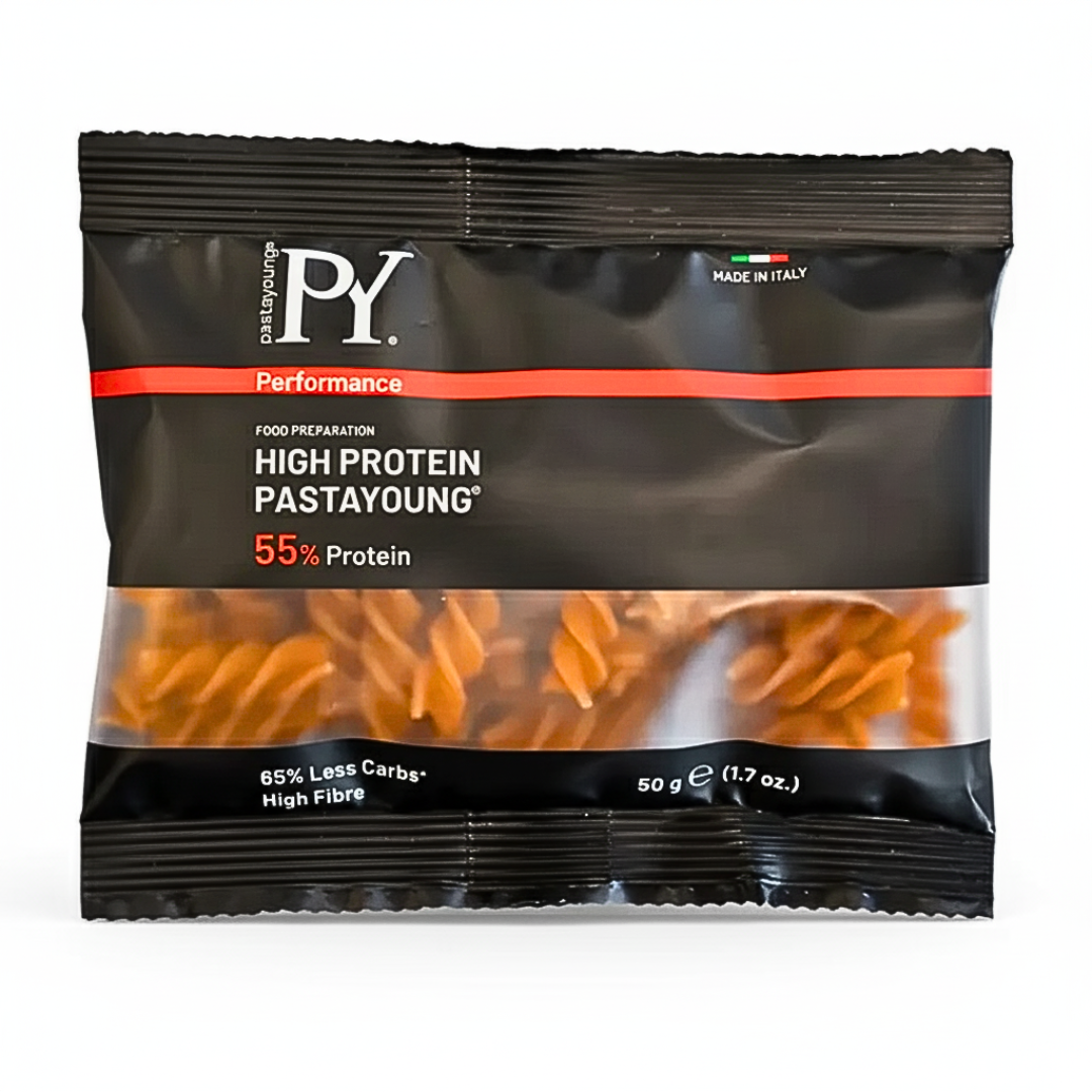 PY-Fusilli-Protein-55-50g Pasta Young Fusilli Protein 55% 50g – Image 1
