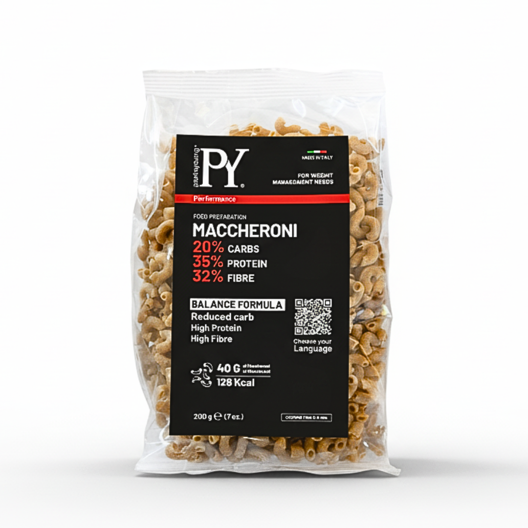 PY-Macaroni-balance-35-200g Pasta Young Macaroni balance 35% 200g – Image 1