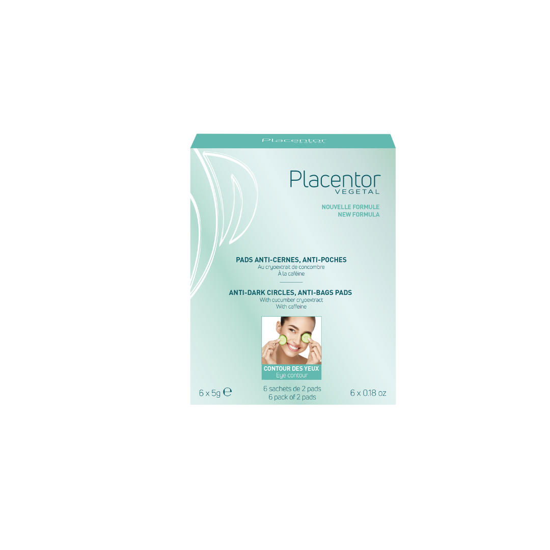 Placentor-Pads-Anti-Cernes-Anti-poches-6-X-3g Placentor Pads Anti-Cernes Anti-poches 6 X 3g – Image 1