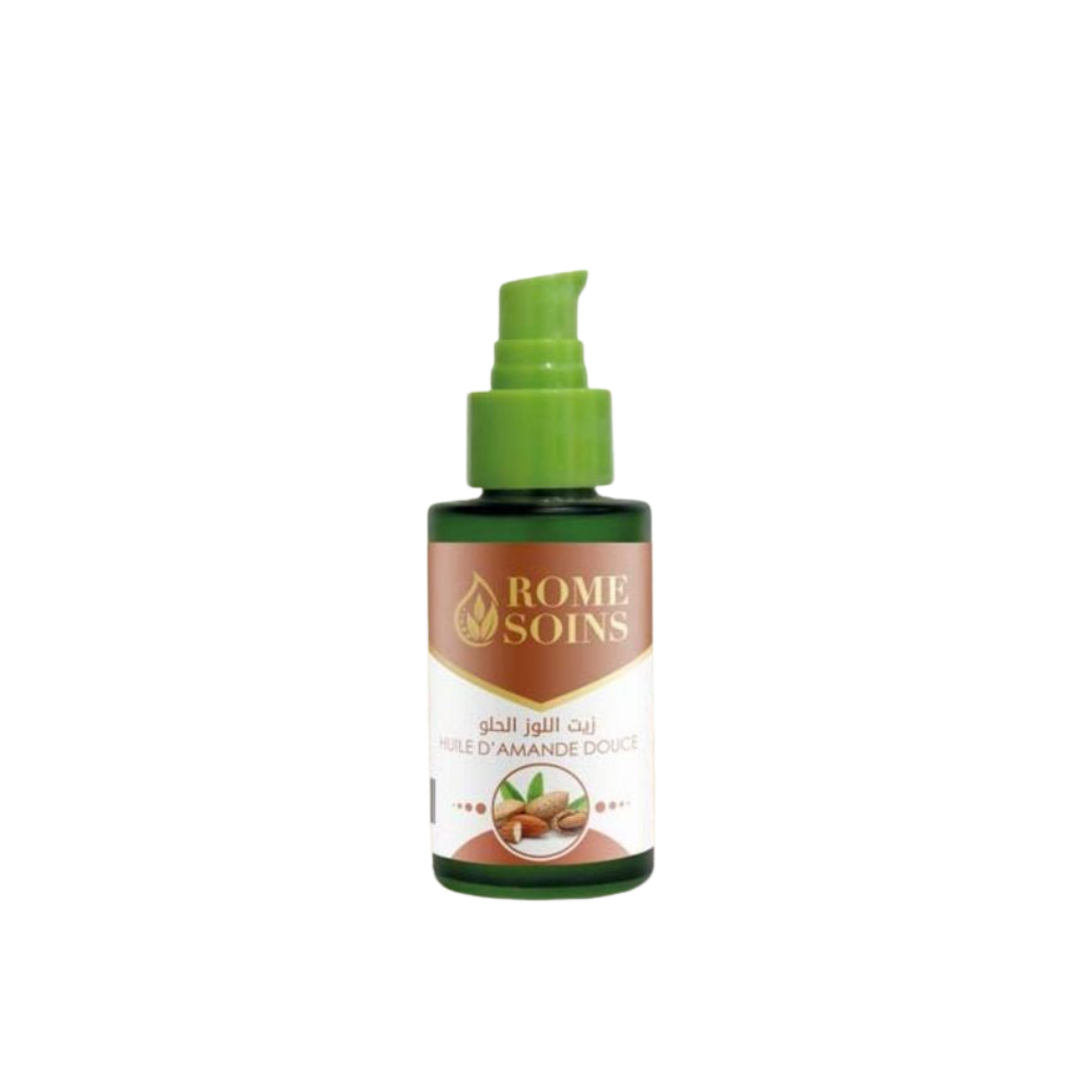 Rome-Soins-Huile-Damande-Douce-60ml Rome soins huile d'amande douce 60ml – Image 1